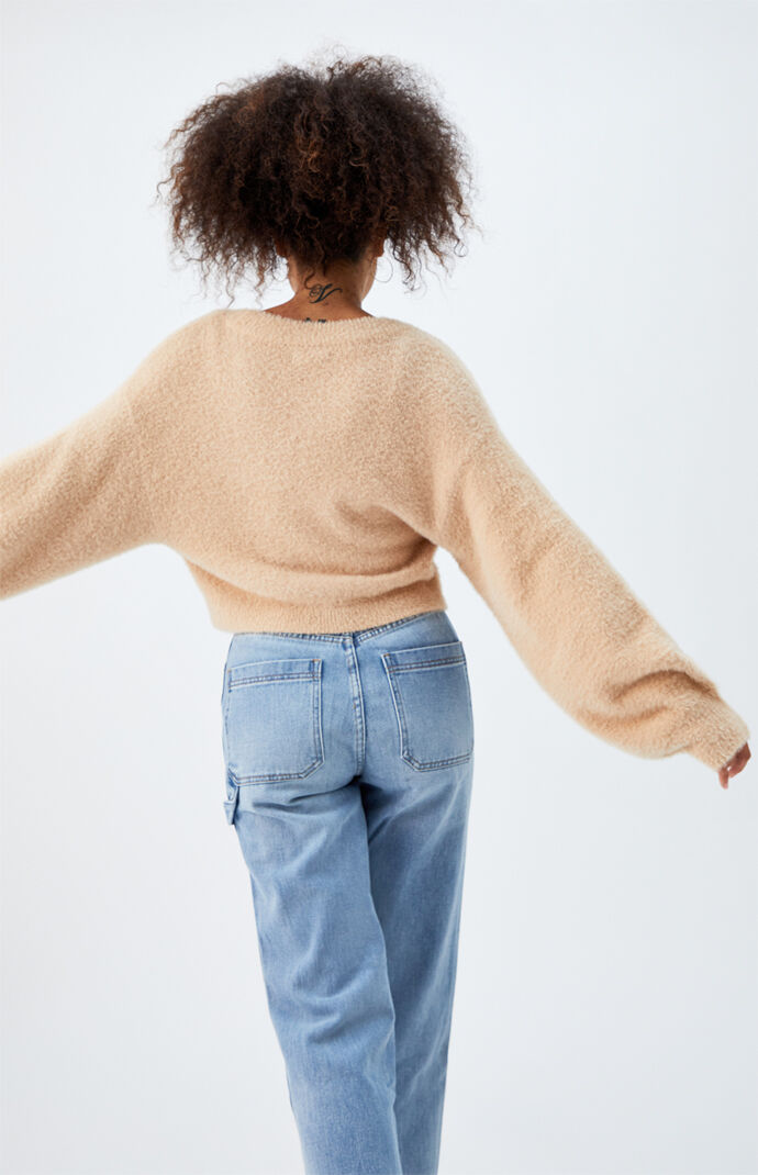 Fuzzy Cardigan