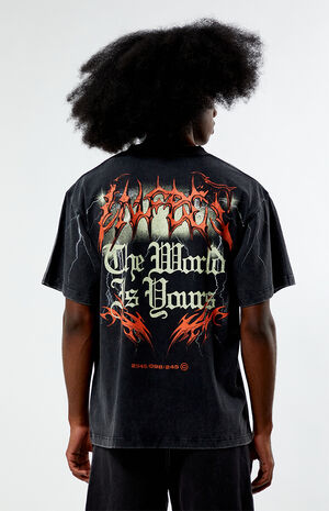 The World Is Yours Oversized T-Shirt image number 2