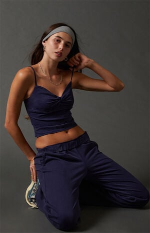 Active Soft Knotted Tank Top