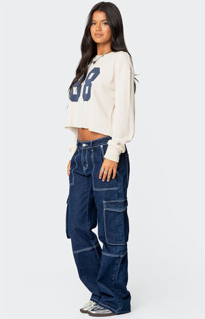 88 Waffle Long Sleeve T-Shirt image number 4