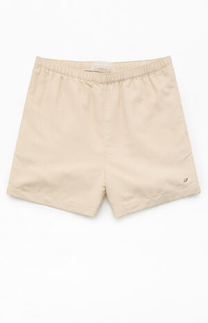 Baggy Oatmeal 4.5" Swim Trunks image number 1