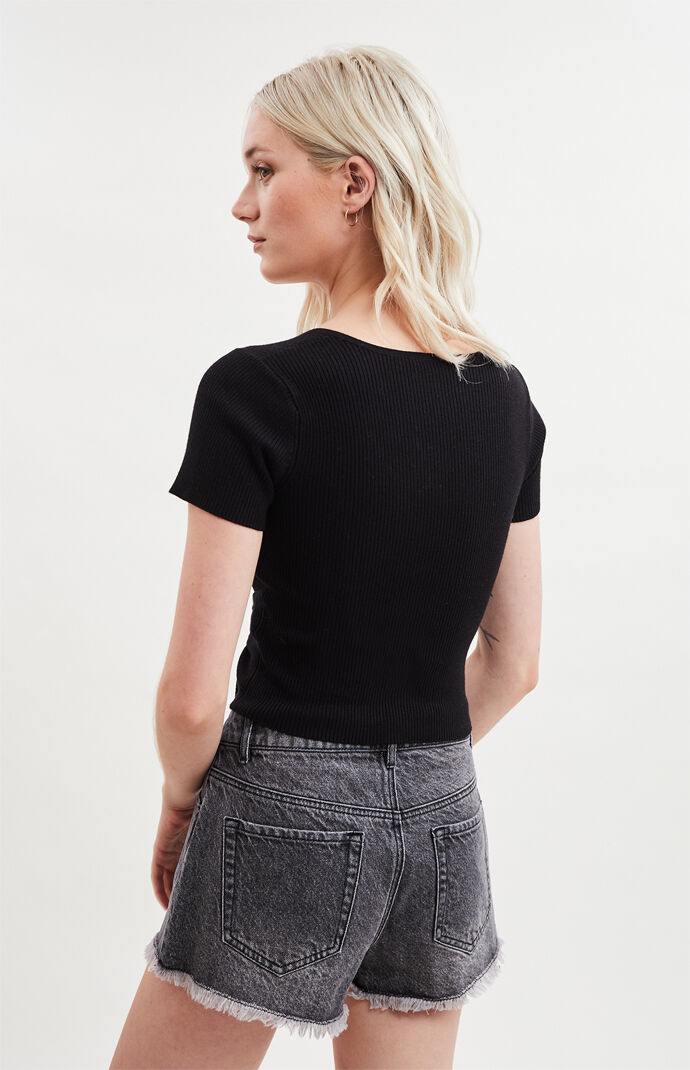 Cinch Surplice Top