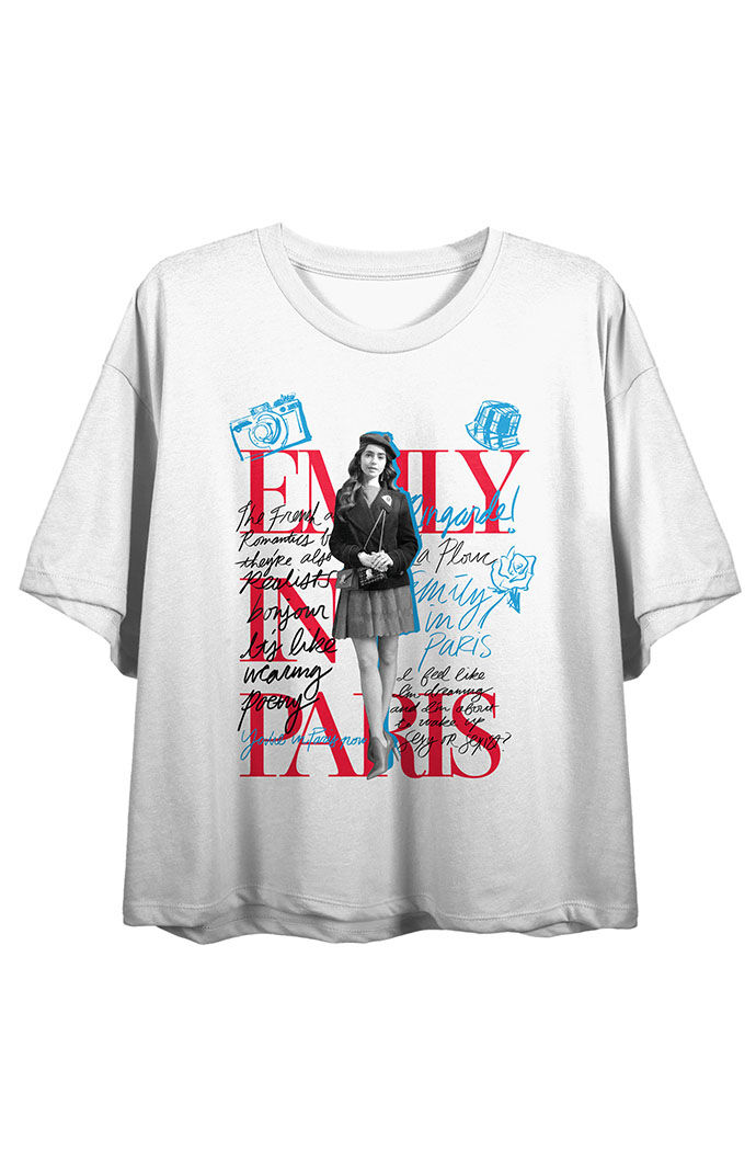 Emily in Paris×épine photograph long tee Emily in Paris×épine》photograph long tee | épine