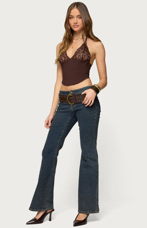 Ghita Lacey Halter Corset image number 4