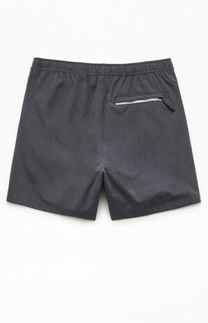 Charcoal Chambray 6" Swim Trunks image number 2