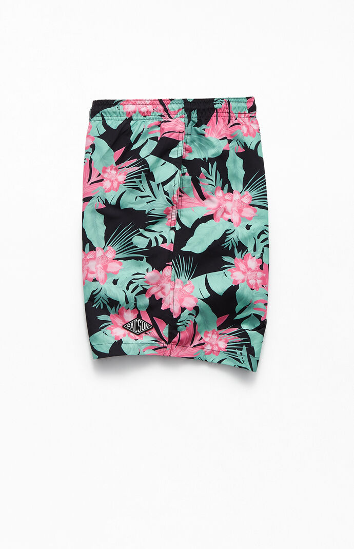 Pinky Tropical 17" Swim Trunks