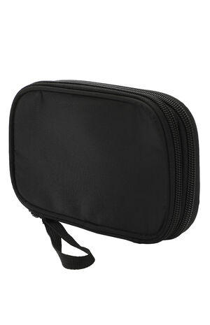 Black Zip-Around Tech Organizer image number 4