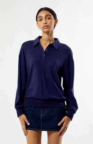 Wendy Long Sleeve Polo Top image number 2