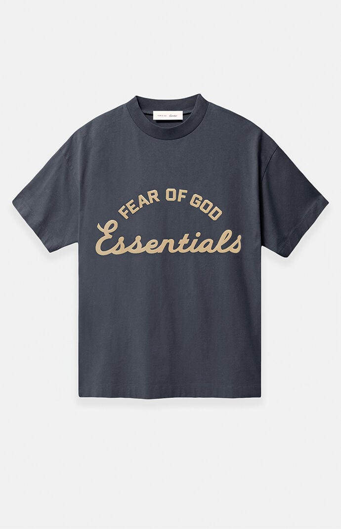 Fear of God Faded Iron Grey Training â90s Short Sleeve T-Shirt