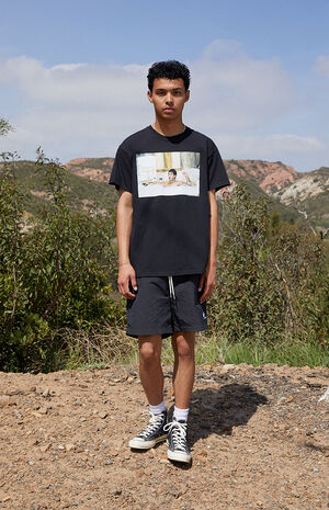 Collegiate Solid Swim Trunks image number 6