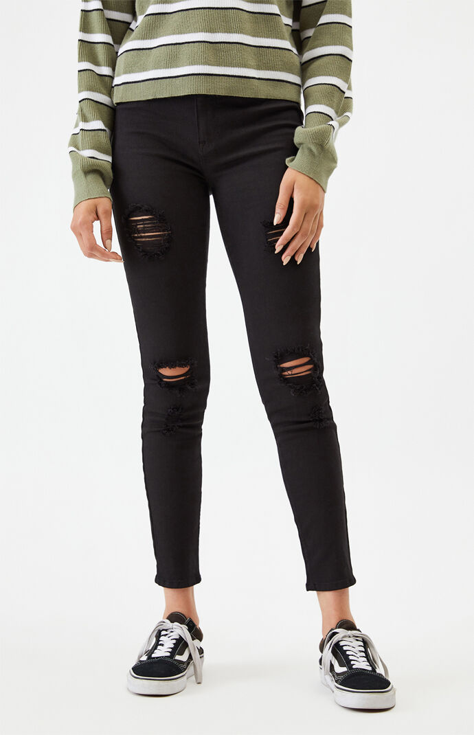 Slashed Perfect Fit Jeggings