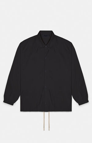 Jet Black Coach Jacket image number 6