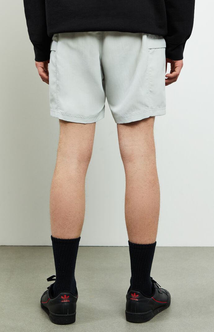 Gray Class V Belted Hybrid Shorts