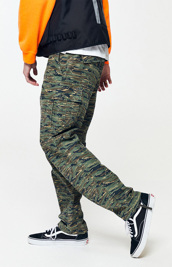 tiger camo pants slim