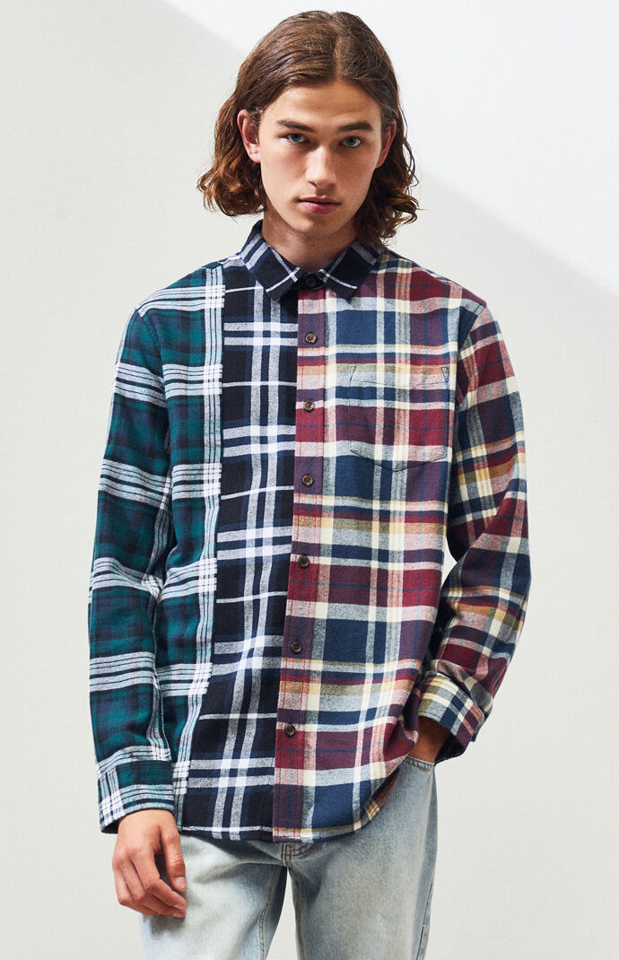plaid joggers pacsun
