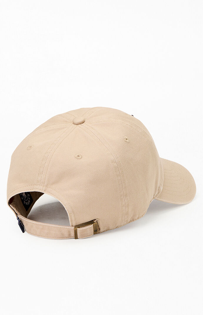 47 Brand Tan Detroit Tigers Clean Up Strapback Hat