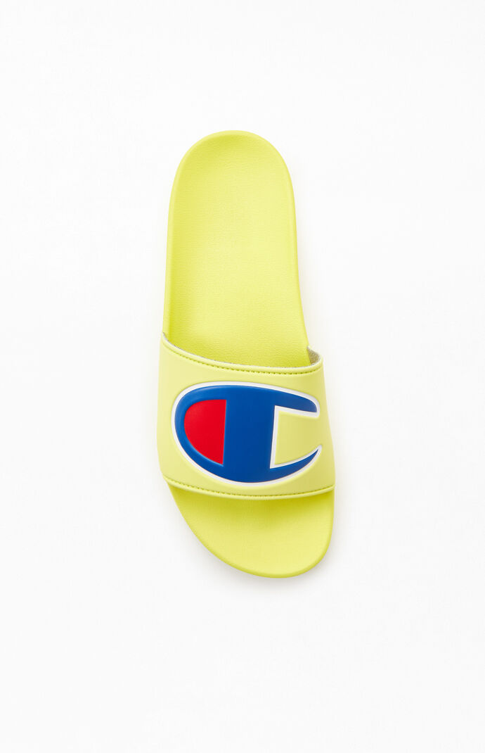 Yellow IPO Slide Sandals