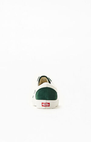 White & Green&nbsp;Old Skool Shoes image number 3