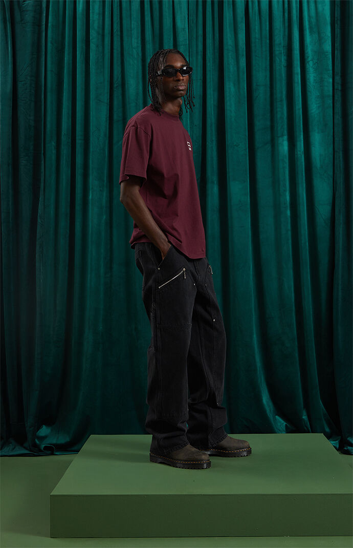 The Met x Pacsun Black Baggy Carpenter Jeans