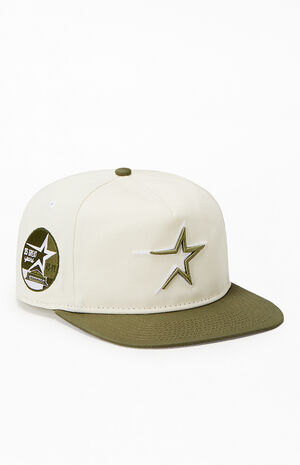 Houston Astros Snapback Golfer Hat image number 1