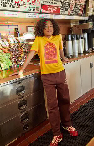 Club PacSun Gold Mesh Soccer Jersey image number 4