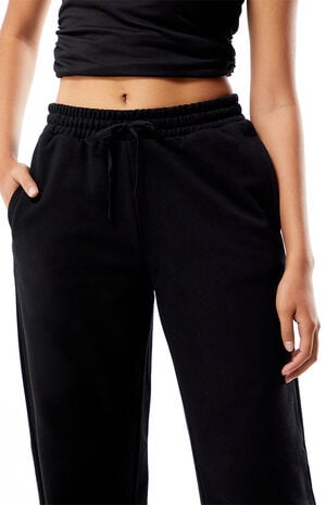 Solid Color Baggy Sweatpants image number 3