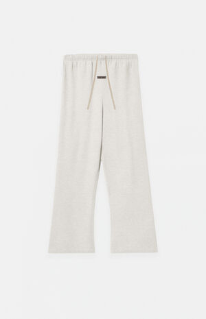 Kids Heather Oatmeal Flare Sweatpants image number 1