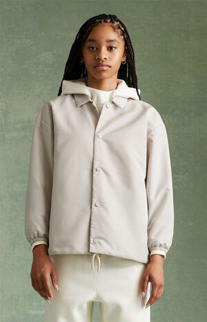 Essentials Silver Cloud Coach Jacket image number 2