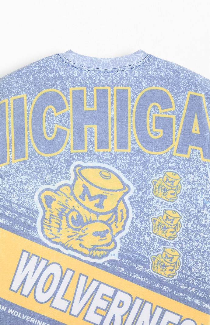 Mitchell & Ness Michigan Wolverines Playmaker T-Shirt