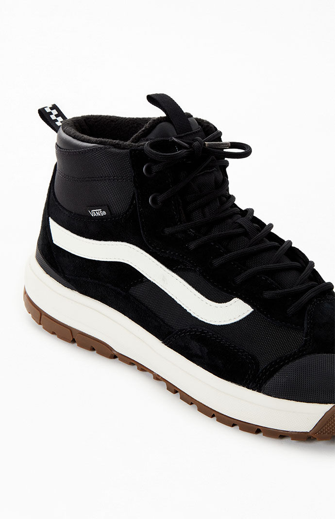 Vans ultrarange hi black discount