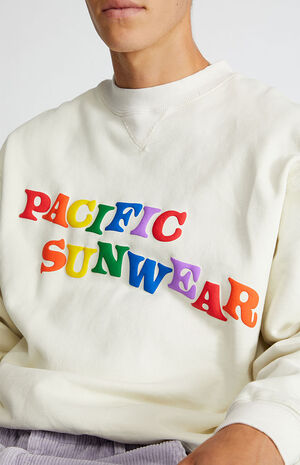 Pacific Sunwear Jumble Crew Neck Sweatshirt image number 2