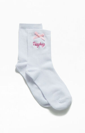 By PacSun Script Bow Socks image number 4