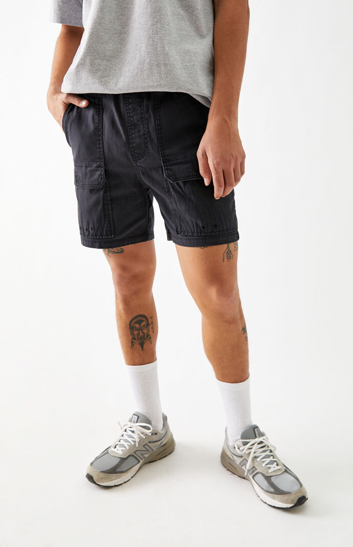 Isaac Cotton Blocked Shorts