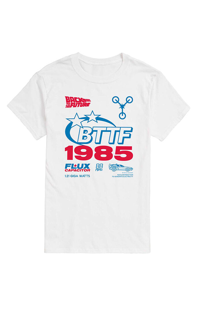 Hybrid Apparel Back to the Future Jersey Americana T-Shirt