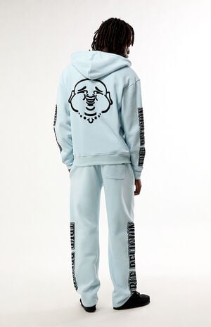 Buddha Face Full Zip Hoodie image number 4