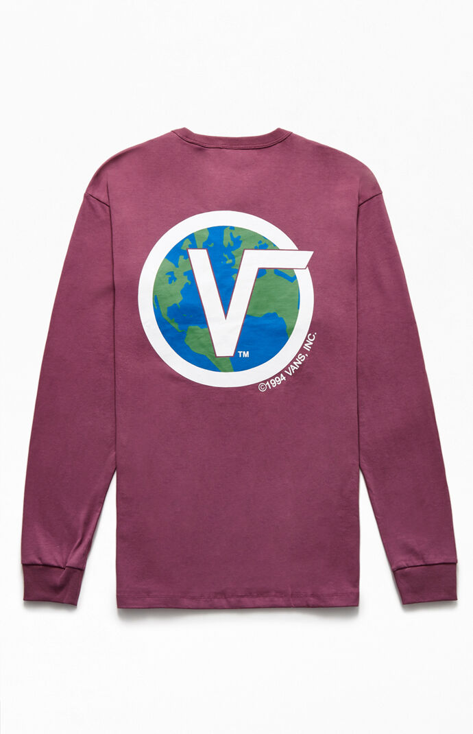 Off The Wall Globe Long Sleeve T-Shirt
