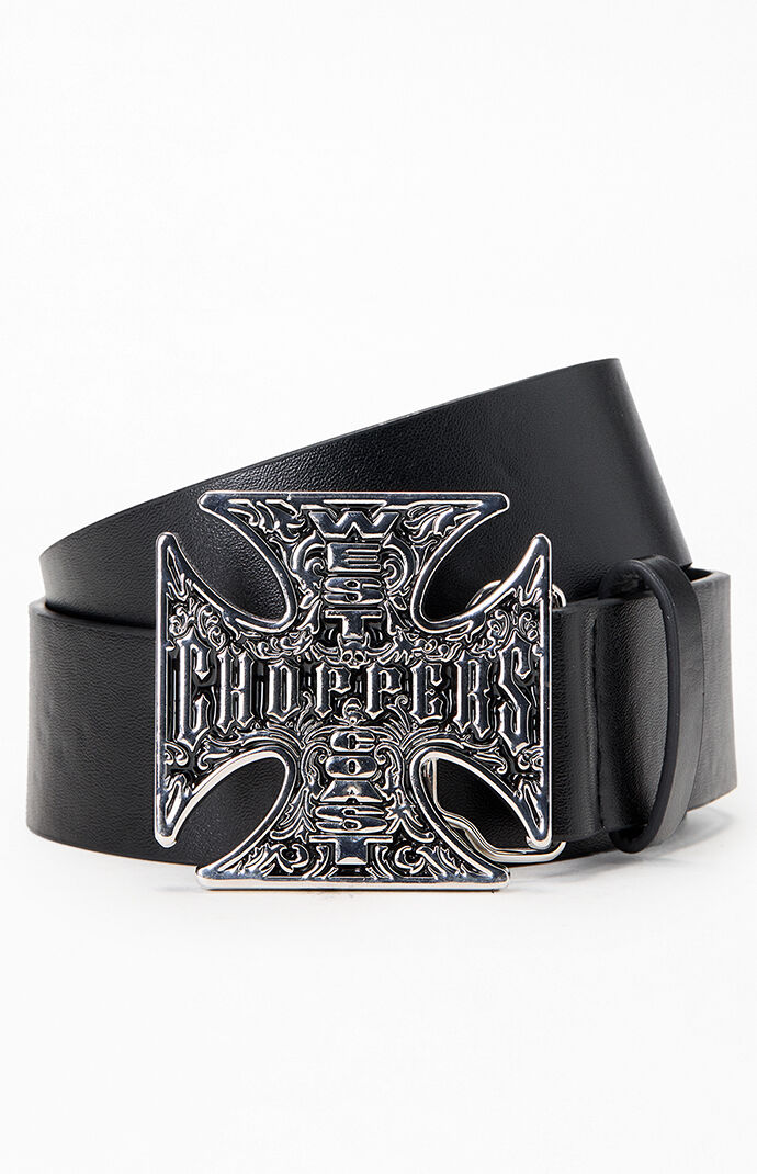 West Coast Choppers Logo Buckle Belt