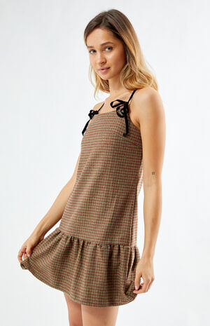 Checker Cami Dress image number 2