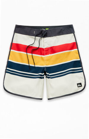 Recycled Everyday Stripe 8" Boardshorts image number 1