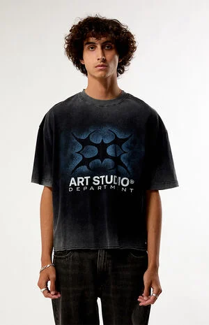 Art Studio Cropped Boxy T-Shirt image number 1