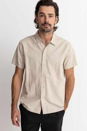 Sand Classic Linen Shirt image number 2