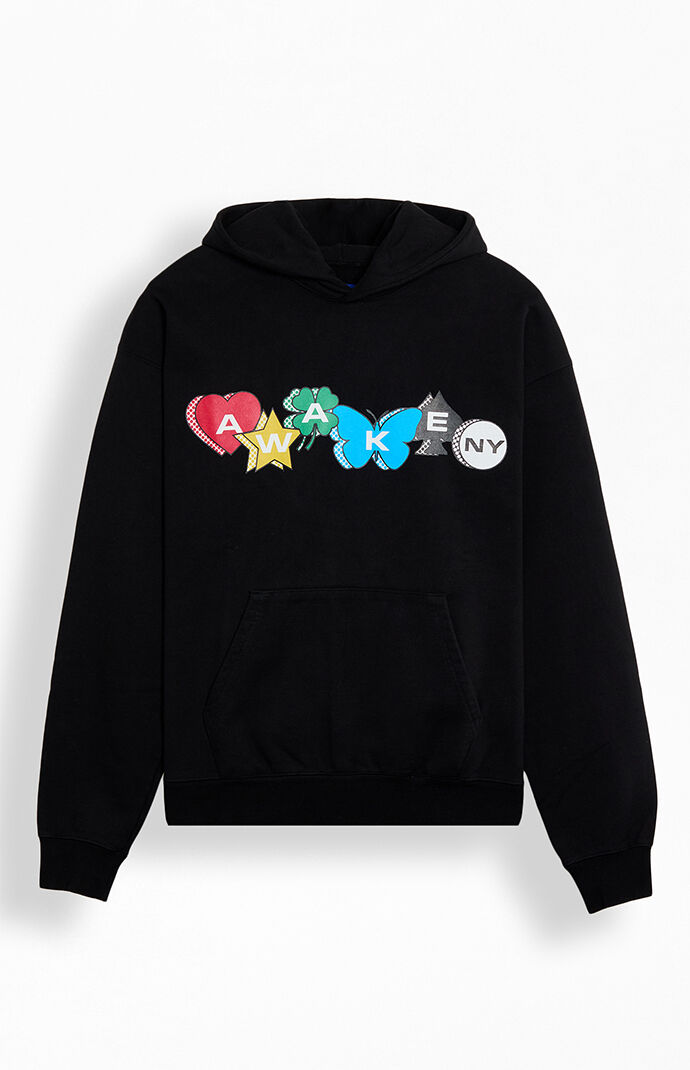 Awake NY Printed Charm Logo Hoodie