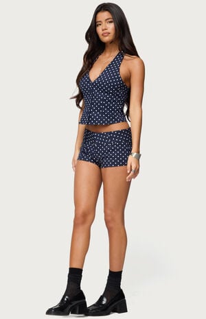 Bobbie Polka Dot Halter Top image number 4