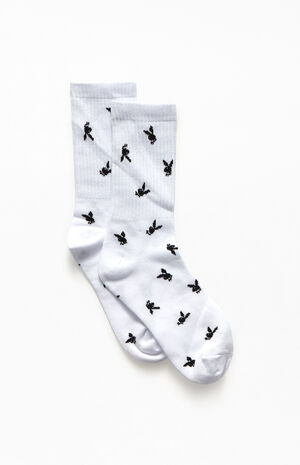 By PacSun Allover Bunny Socks image number 3