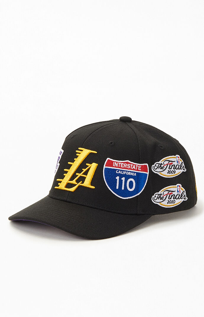 Lakers sales strapback hat