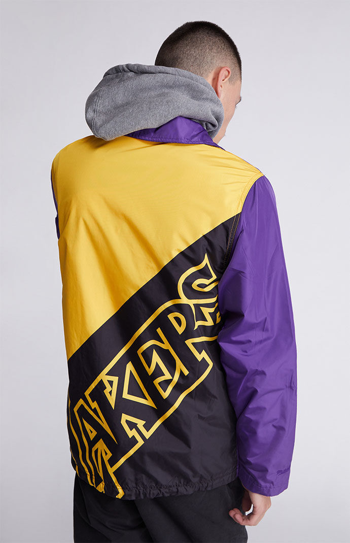 Ness Big Face 5.0 Lakers Jacket | PacSun