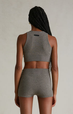 Women's Homestead Heather Knit Boxer Shorts image number 6