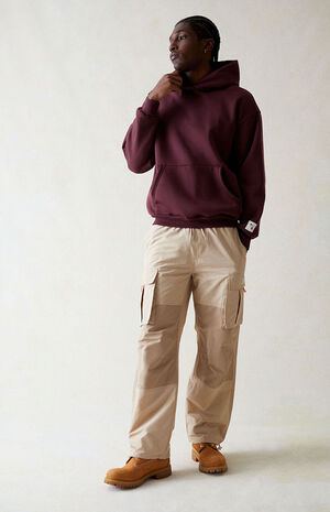 Tan Baggy Cargo Pants image number 2
