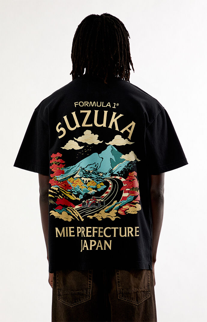 Formula 1 x PacSun Suzuka Japan Touge T-Shirt | Pacsun