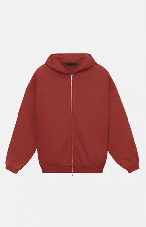 Crimson Heavy Fleece Full Zip Hoodie image number 1